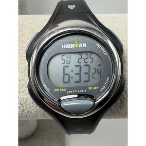 Timex 855 Ironman TW2W17300 New Battery Ladies Watch 34MM 7.75" Indiglo